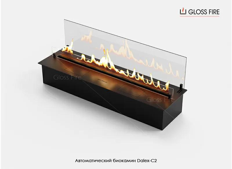 Автоматичний біокамін DALEX 1000-с2-250 Gloss Fire  3