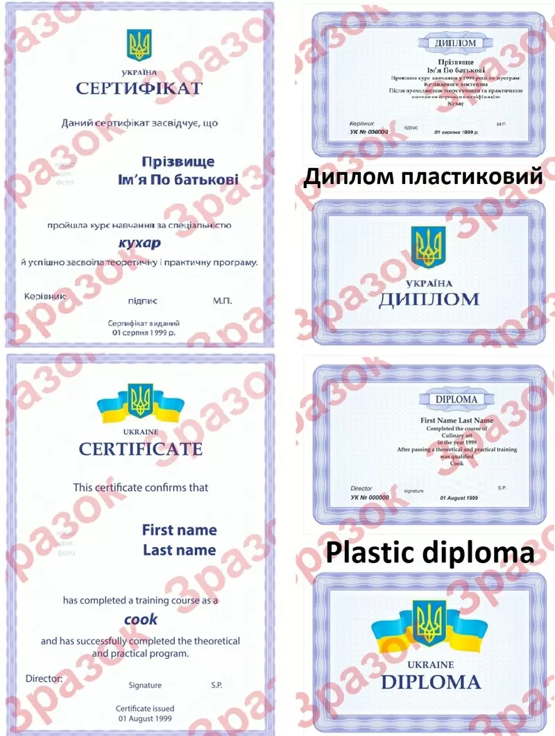 Курси манікюра і педикюра диплом пластиковий і сертифікат 
