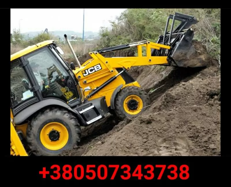 Аренда услуги экскаватора погрузчика JCB 3cx