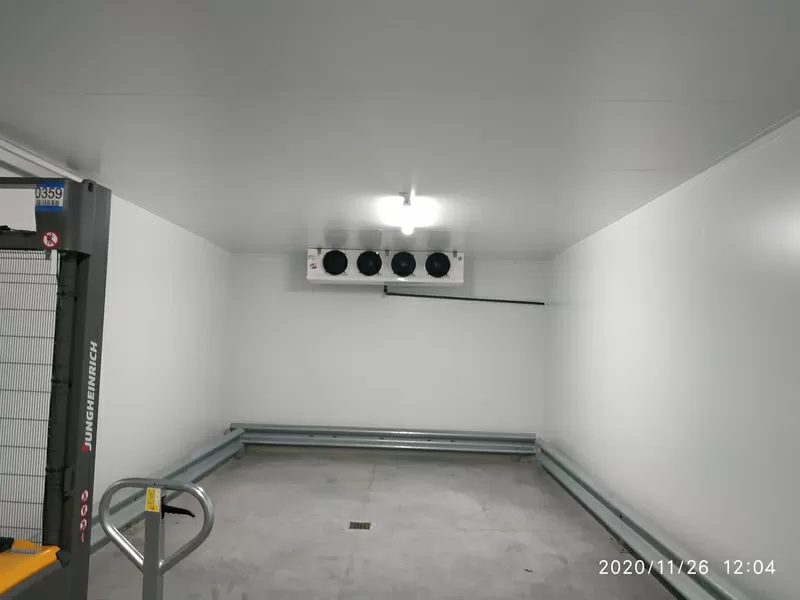 Шоковая заморозка,  камери для переробки ягідної продукції