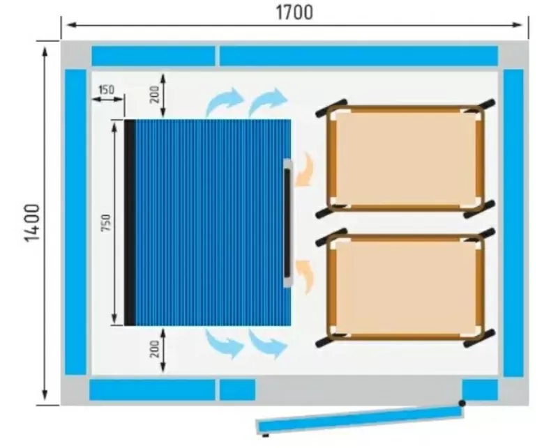 Шоковая заморозка,  камери для переробки ягідної продукції 2
