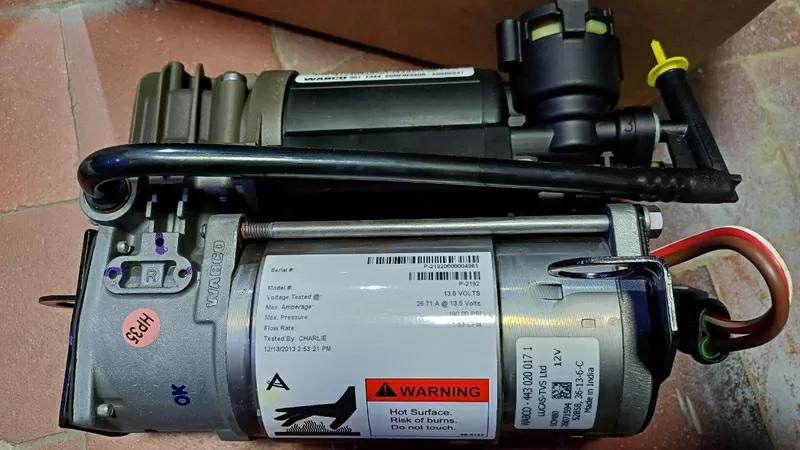 Пневмокомпрессор подвески E W211, S W220, CLS C219: Arnott P2192 3