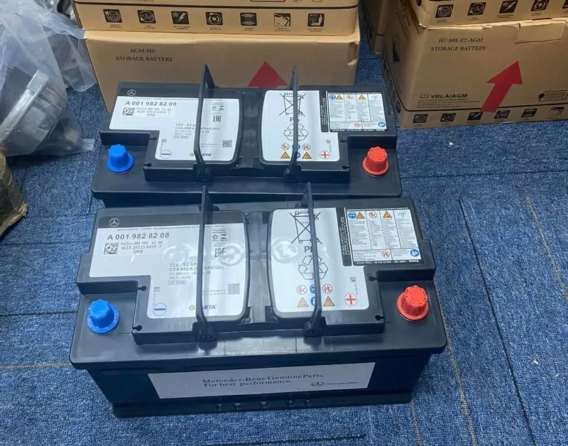 Аккумулятор Mercedes AGM Start Stop 92Ah, 850A, 12V A0019828208 5