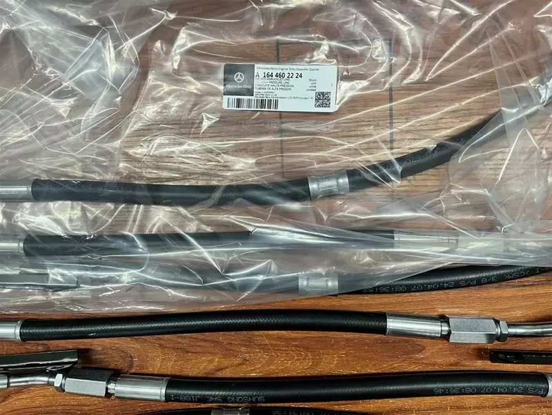 Шланг ГУР (ДВС M273 4.7/5.5L) Mercedes GL X164: A1644602224 2