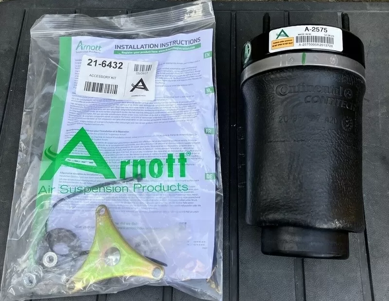 Пневмобаллон передний Mercedes GL X164, ML W164 Arnott A2575 10