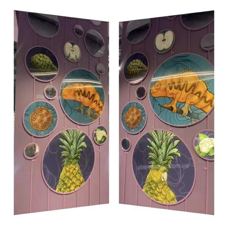 Лентикулярна 3D реклама, що привертає увагу без електрики 3