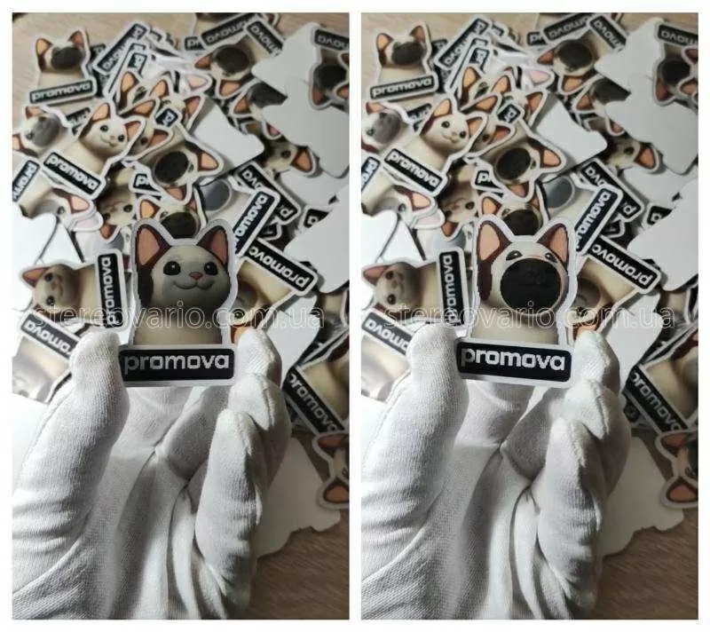 Лентикулярна 3D реклама, що привертає увагу без електрики 4