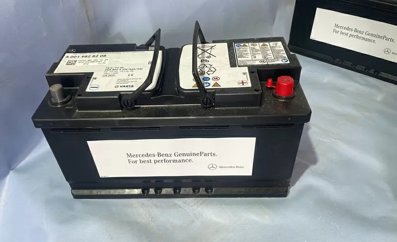 Аккумулятор Mercedes AGM Start Stop 92Ah,  850A,  12V A0019828208 4