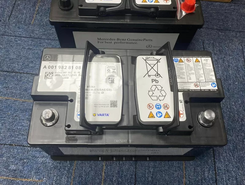 Аккумулятор AGM Start-Stop 80Ah,  800A,  12V Mercedes A0019828108 3