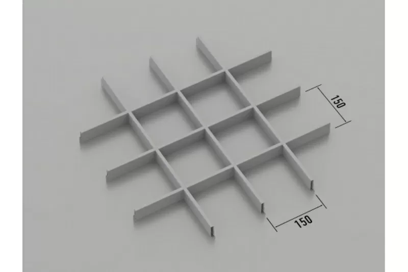 Підвісна стеля Грильято віл RULER 4
