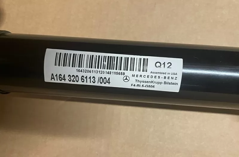 Амортизатор передний Mercedes ML W164, GL X164 A1643206113 3