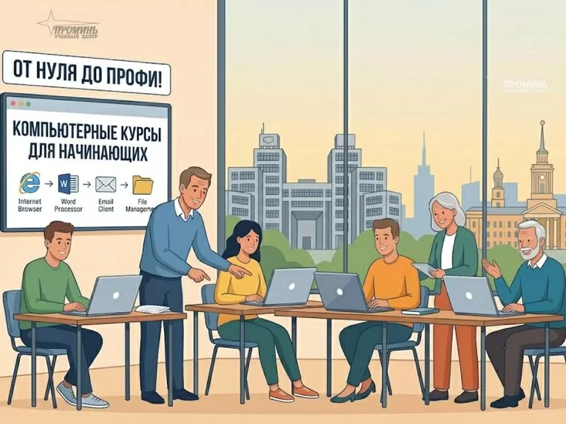 Индивидуальные компьютерные курсы в Харькове — обучение с нуля для люб