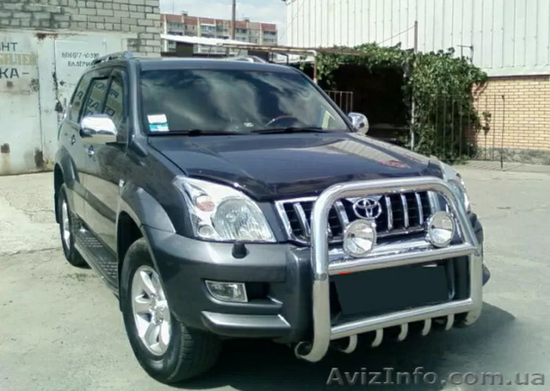 Кенгурятникна Toyota LC Prado 120. 